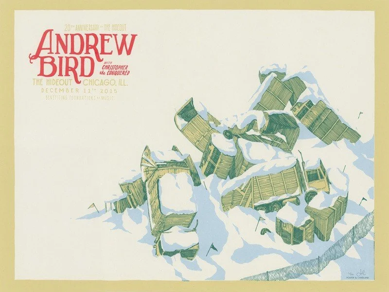 Landland on the (illustrated) art of music — 12 Songs Project